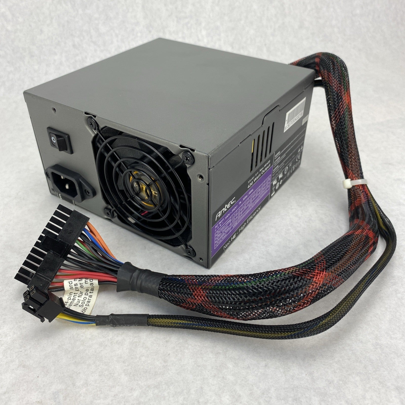 Antec Neo HE430 430W High Efficiency Semi Modular Power Supply - Tested0