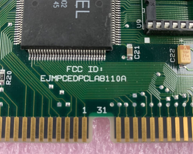 INTEL 16BIT AUI TP ETHERNET EHER EXPRESS ISA Adpater