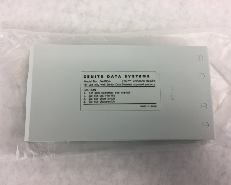 Zenith Data Systems ZA-300-4 FSCM 6X803 Battery Pack