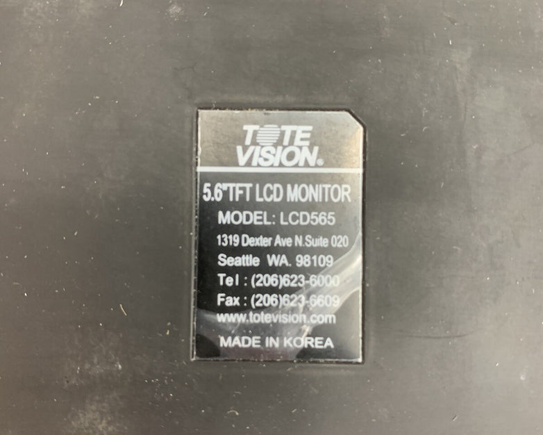 ToteVision LCD 565 5.6 TFT LCD Monitor (Parts and Repair)
