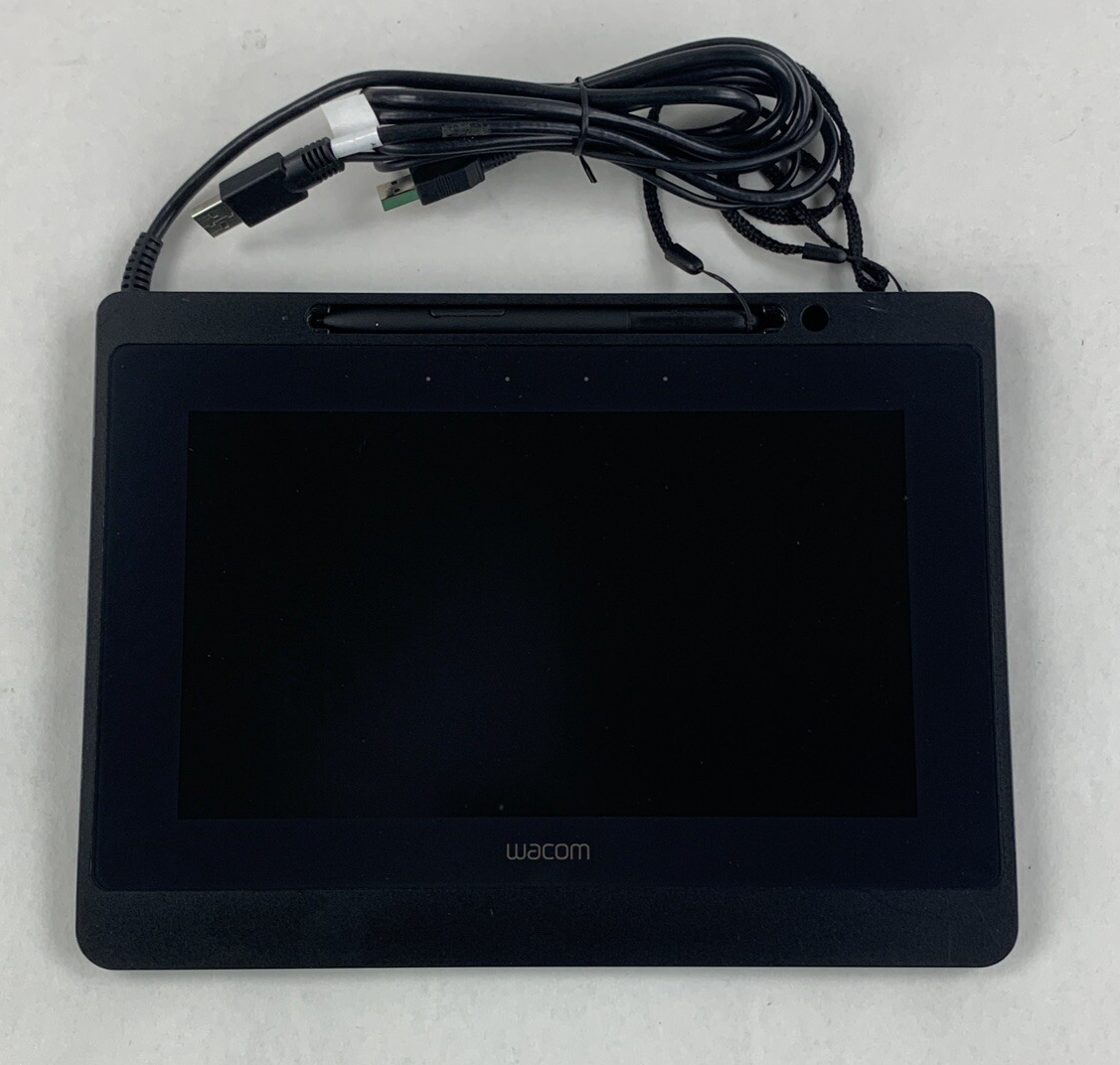 Wacom DTU-1141B 10.1" Full HD Digitizer Interactive Pen Display Tested W/ Stylus