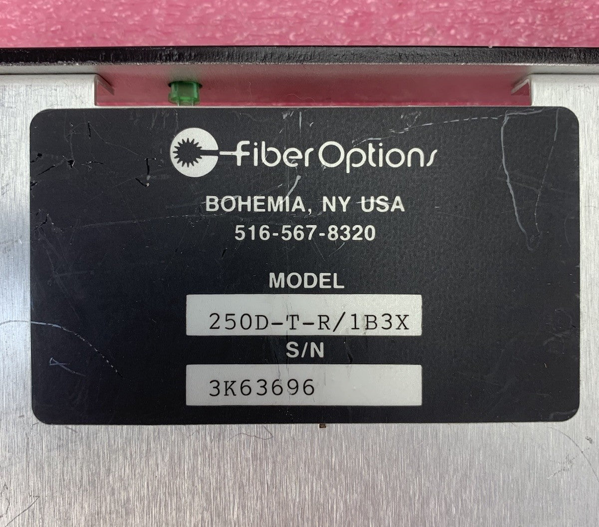 Fiber Options 250D-T-R/1B3X Fiber Optic RX Receiver Card - Untested7