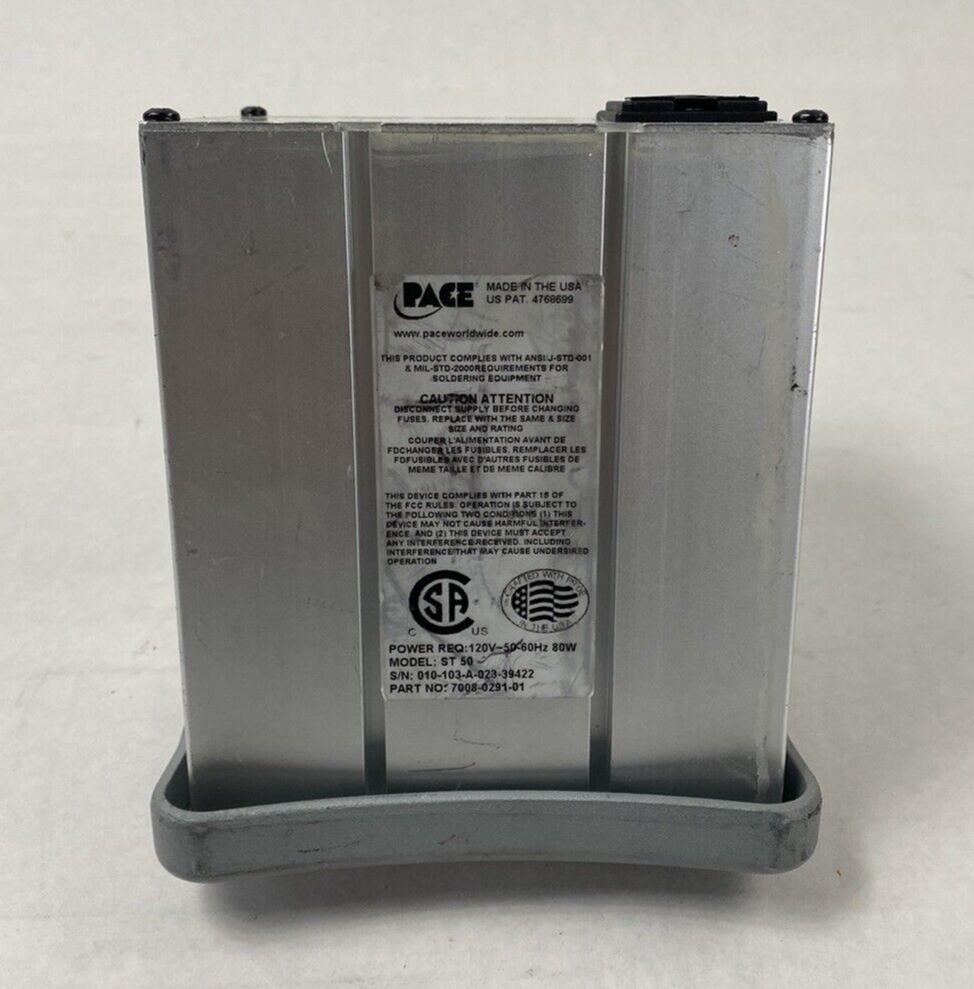 PACE ST 50 IntelliHeat Soldering Station For Parts or Repair No Power Cord/Wand