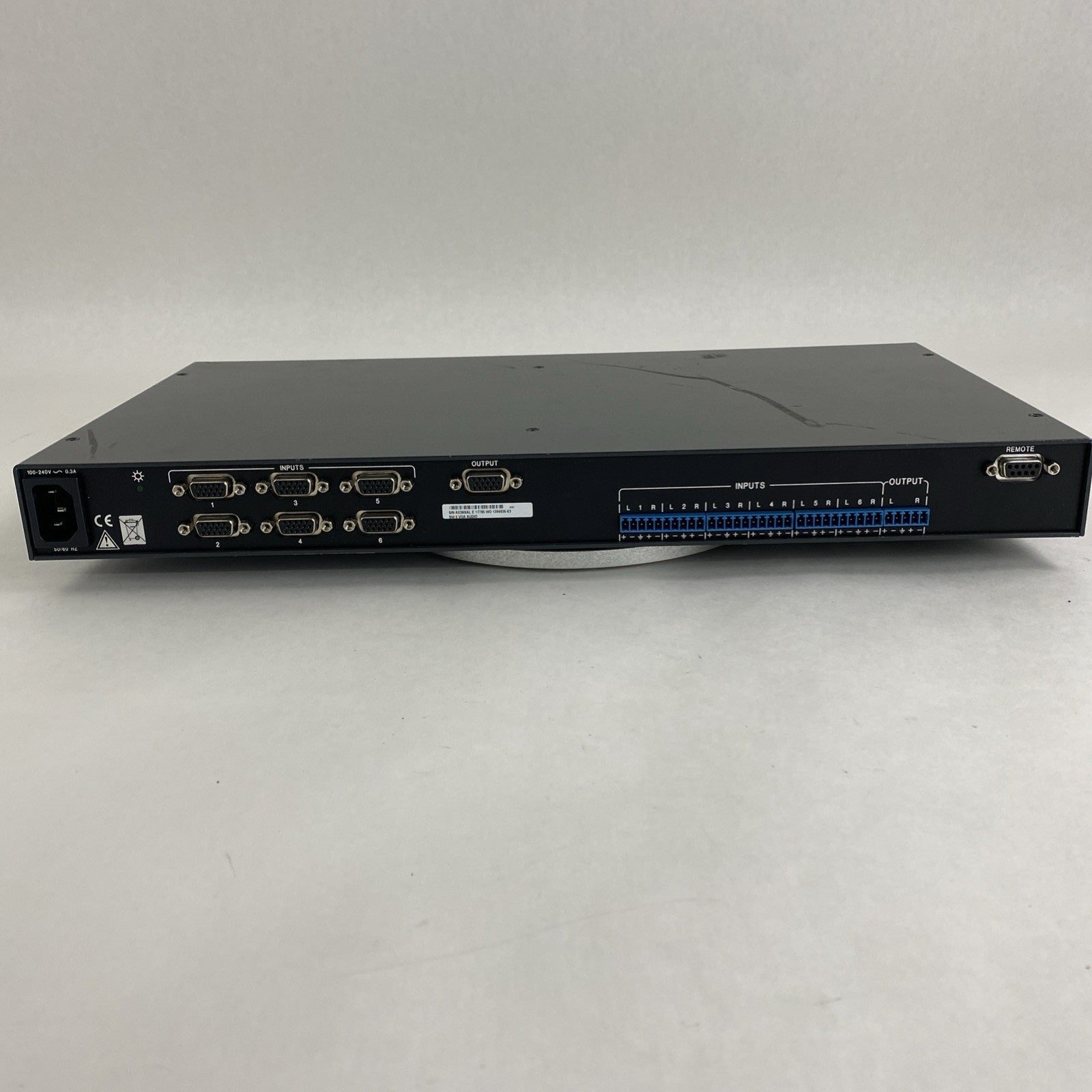 Extron SW6 VGA Audio Switch Tested9