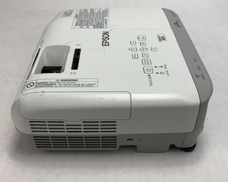 Epson PowerLite W29 H690A LCD Lamp Projector 1131 Lamp Hours - No Remote