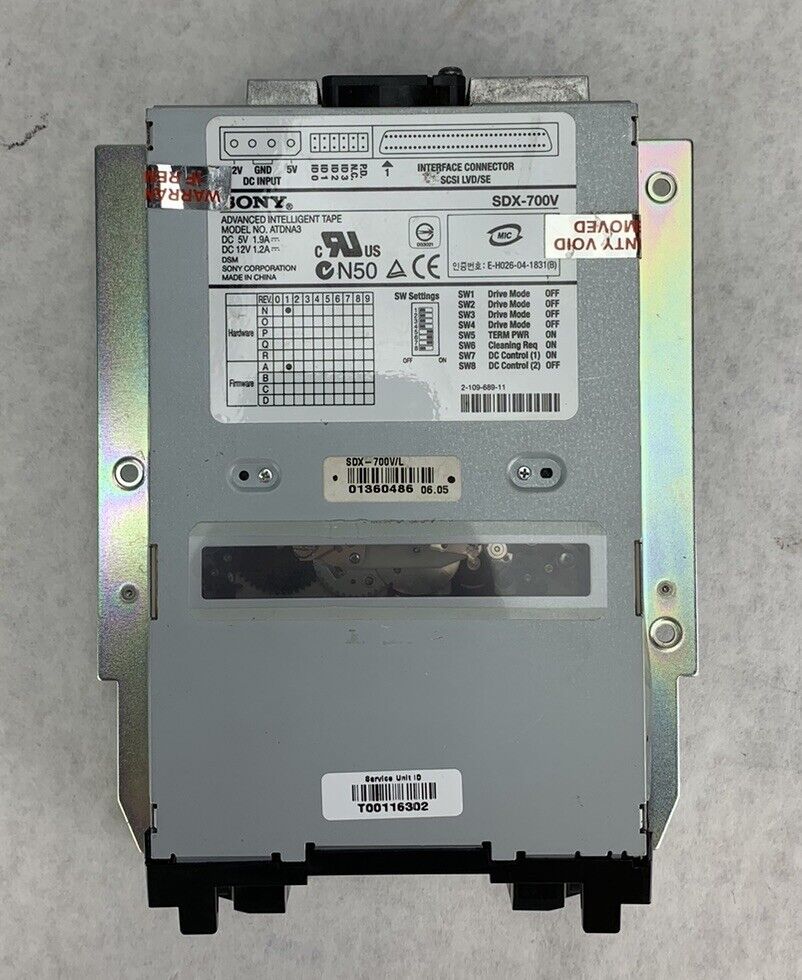 Sony ATDNA3 SDX-700V/L ATDNA3 SCSI 68PIN