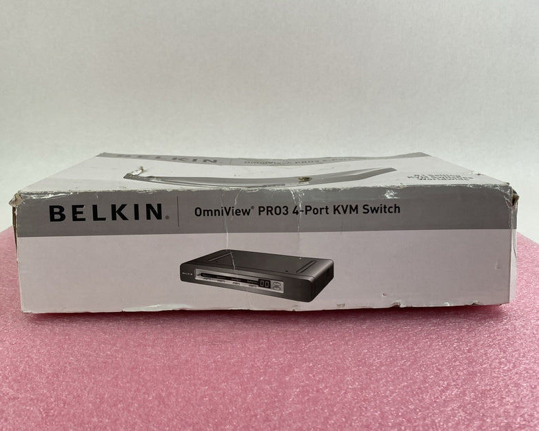 Belkin F1DA104Z OmniView Pro3 4-port KVM Switch