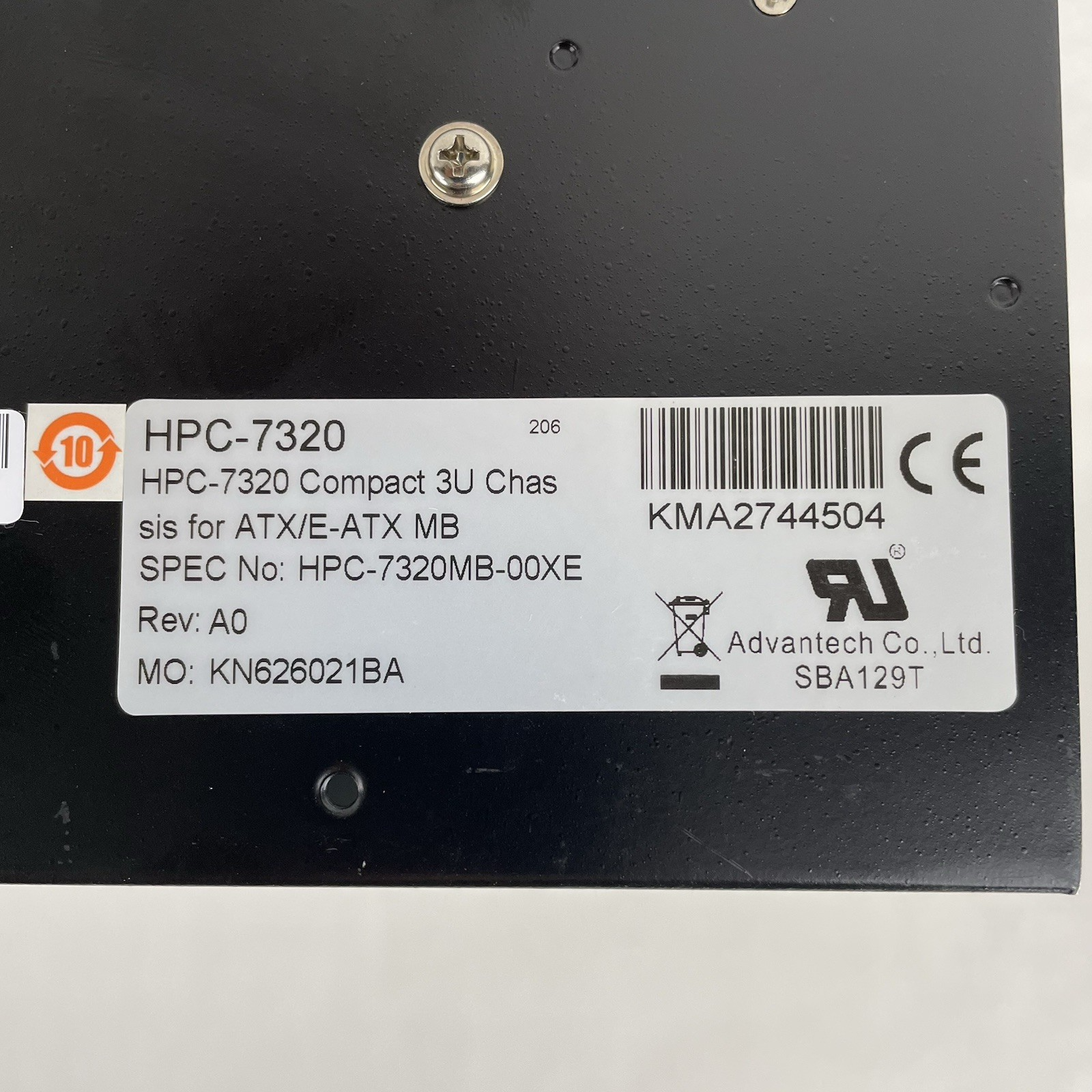 Advantech HPC-7320MB-00XE 3U Rackmount Server Chassis Barebones - Worn14