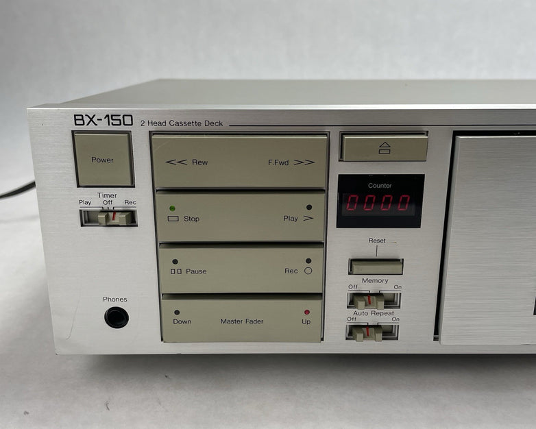 Nakamichi BX-150 2 Head Cassette Deck Tested & Working