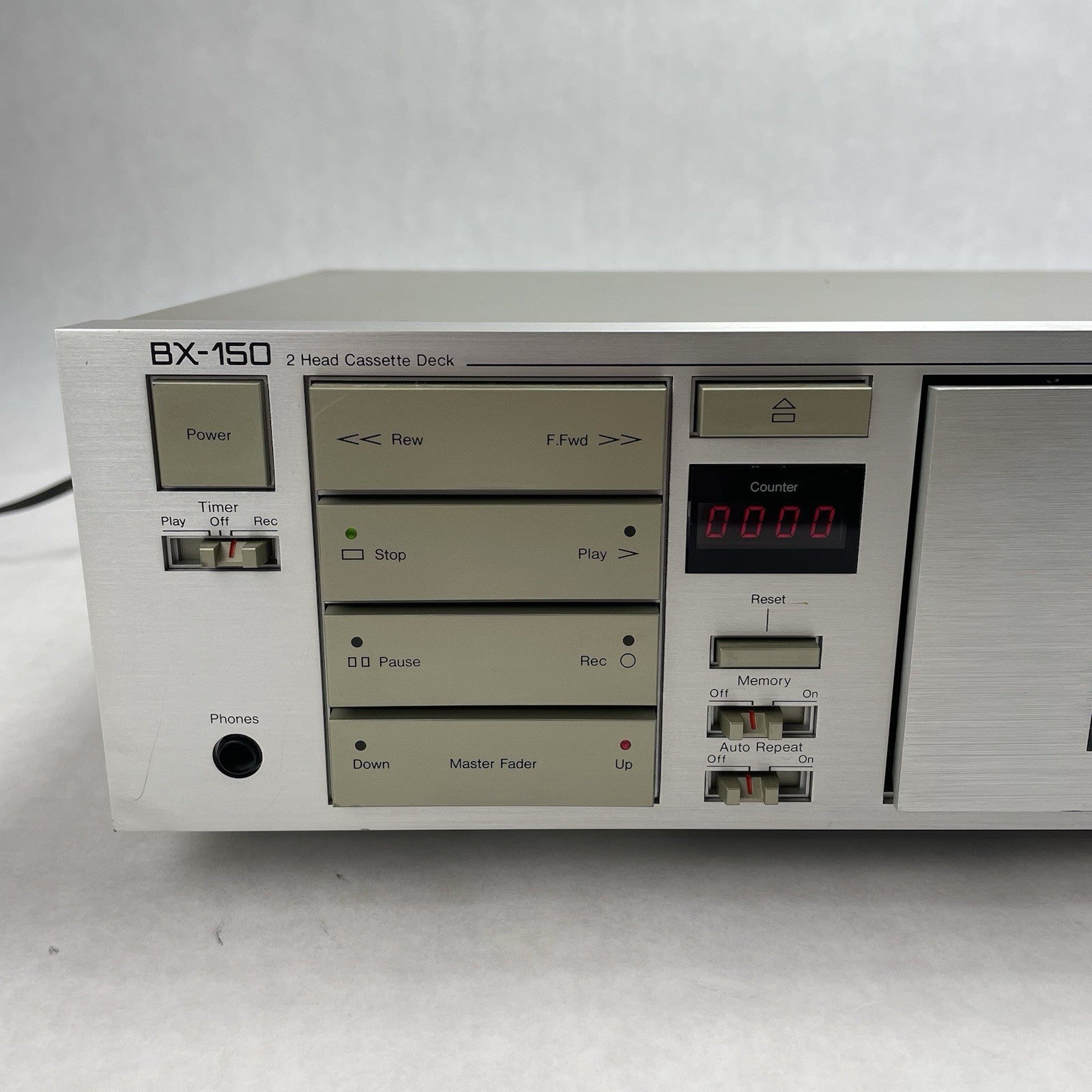 Nakamichi BX-150 2 Head Cassette Deck Tested & Working2
