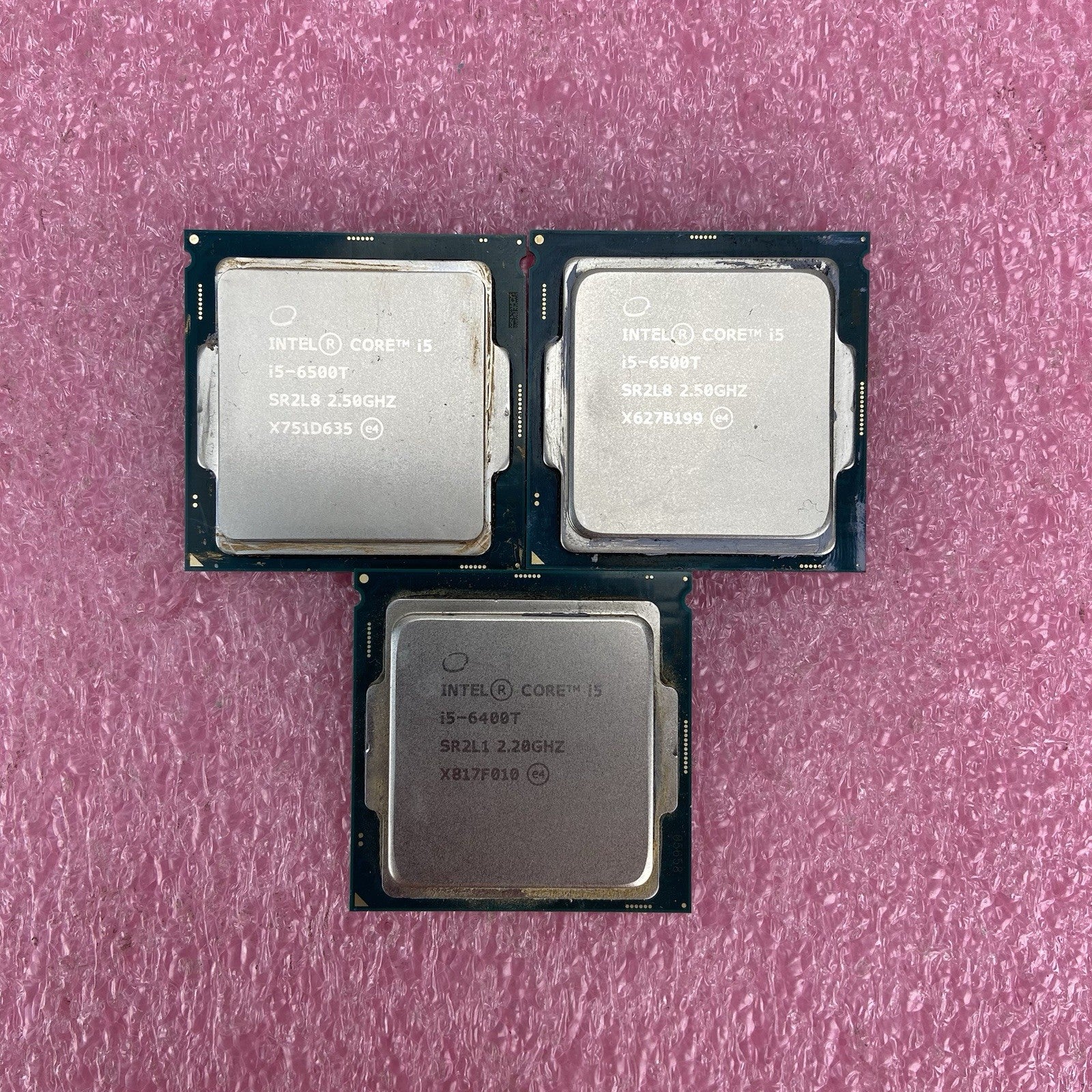 Mixed Lot of 3 Intel Core i5-6500T/6400T SR2L8/SR2L1 5