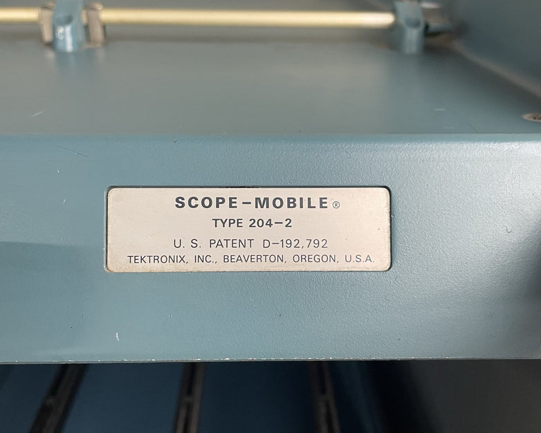 Tektronix Scope Mobile Cart Type 202-2 Model C F/ 500 Series Scopes
