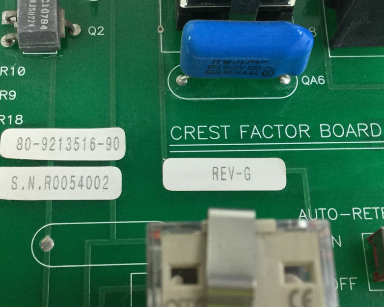 Solidstate Controls 80-9213516-90 Rev G  Crest Factor Board