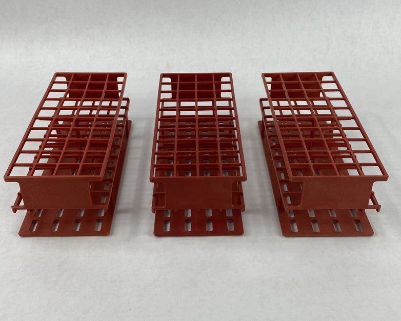 Thermo Scientific Nalgene Unwire Polypropylene 20mm 4x10 Test Tube Rack Lot of 3