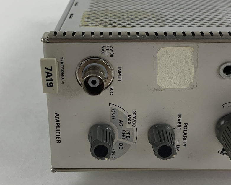 Tektronix 7A19 Amplifier Modular Power Tested