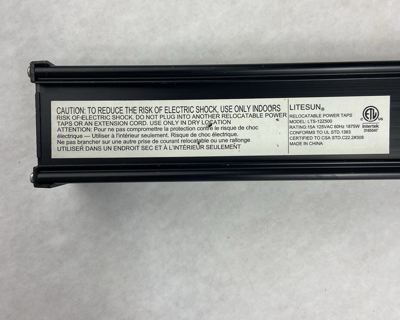 CRST LTS-12Z500 12 Outlet Power Strip