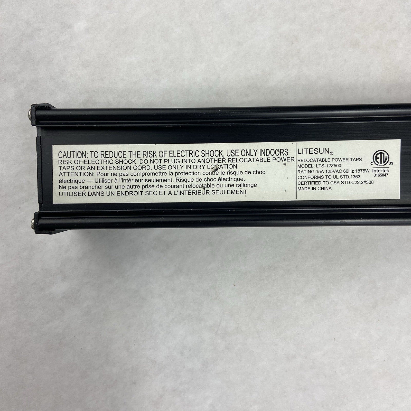 CRST LTS-12Z500 12 Outlet Power Strip3