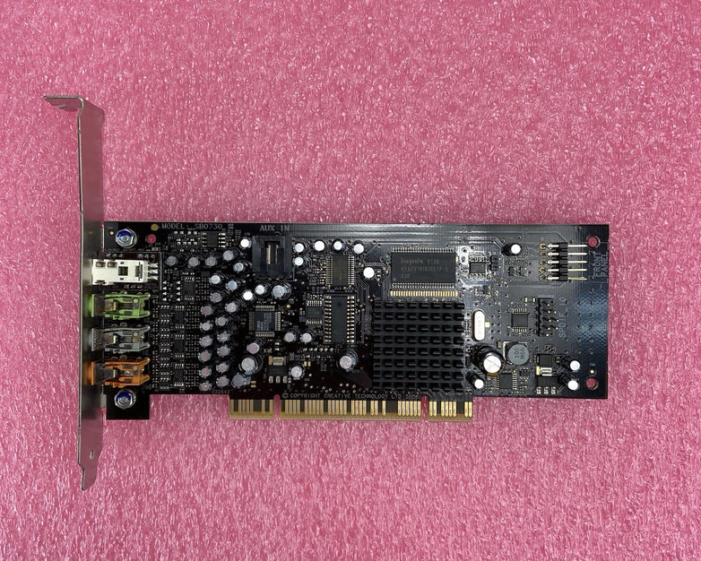 Creative Labs SB0730 X-FI Extreme Gamer 5.1 PCI Audio Card