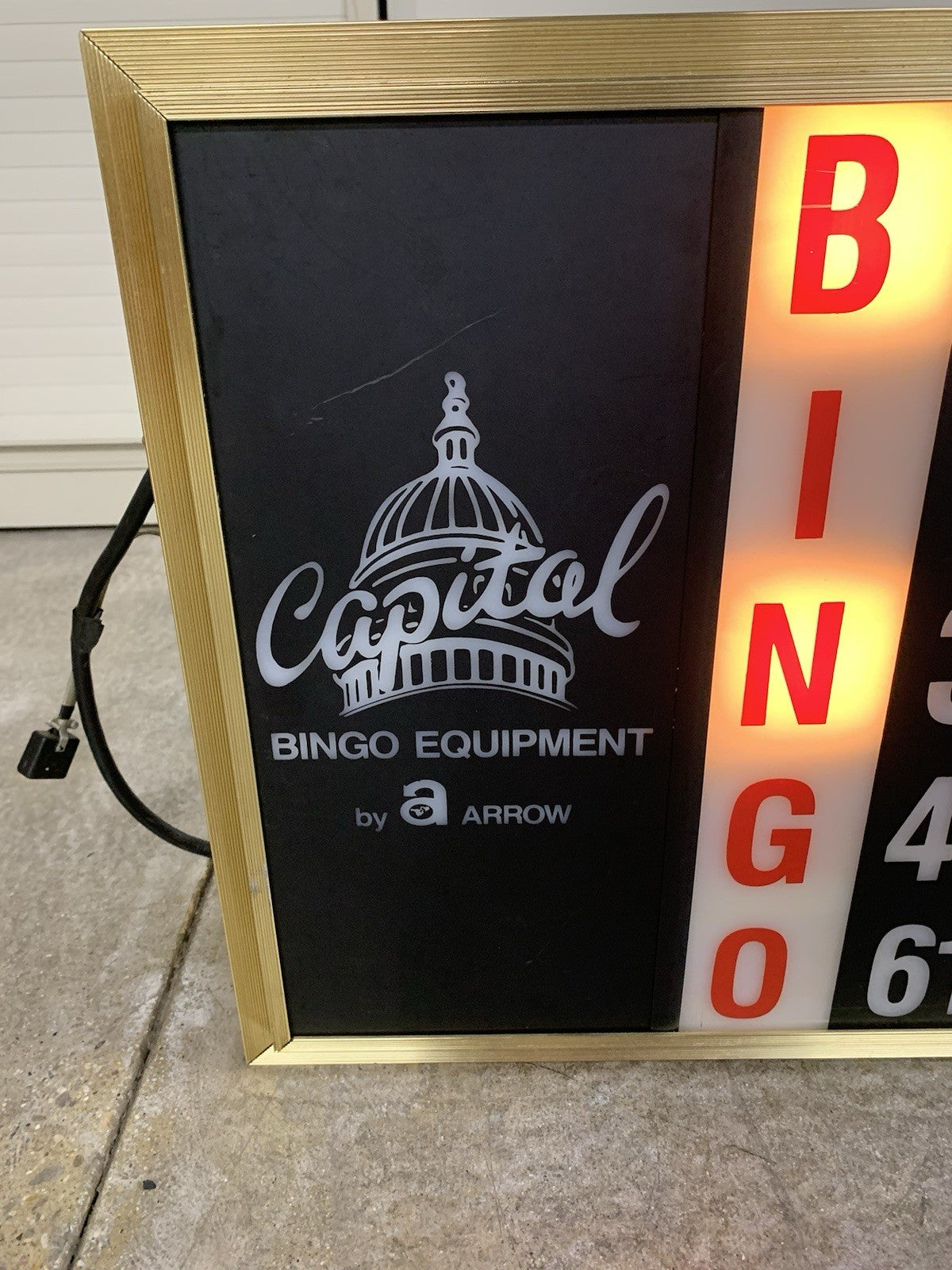 Capitol Bingo Equipment Senator By a Arrow Bingo Set