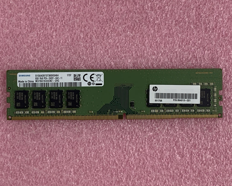 Samsung M378A1K43CB2-CRC 8 GB 1Rx8 PC4-2400T-UA2-11 2666Mhz Desktop RAM Memory