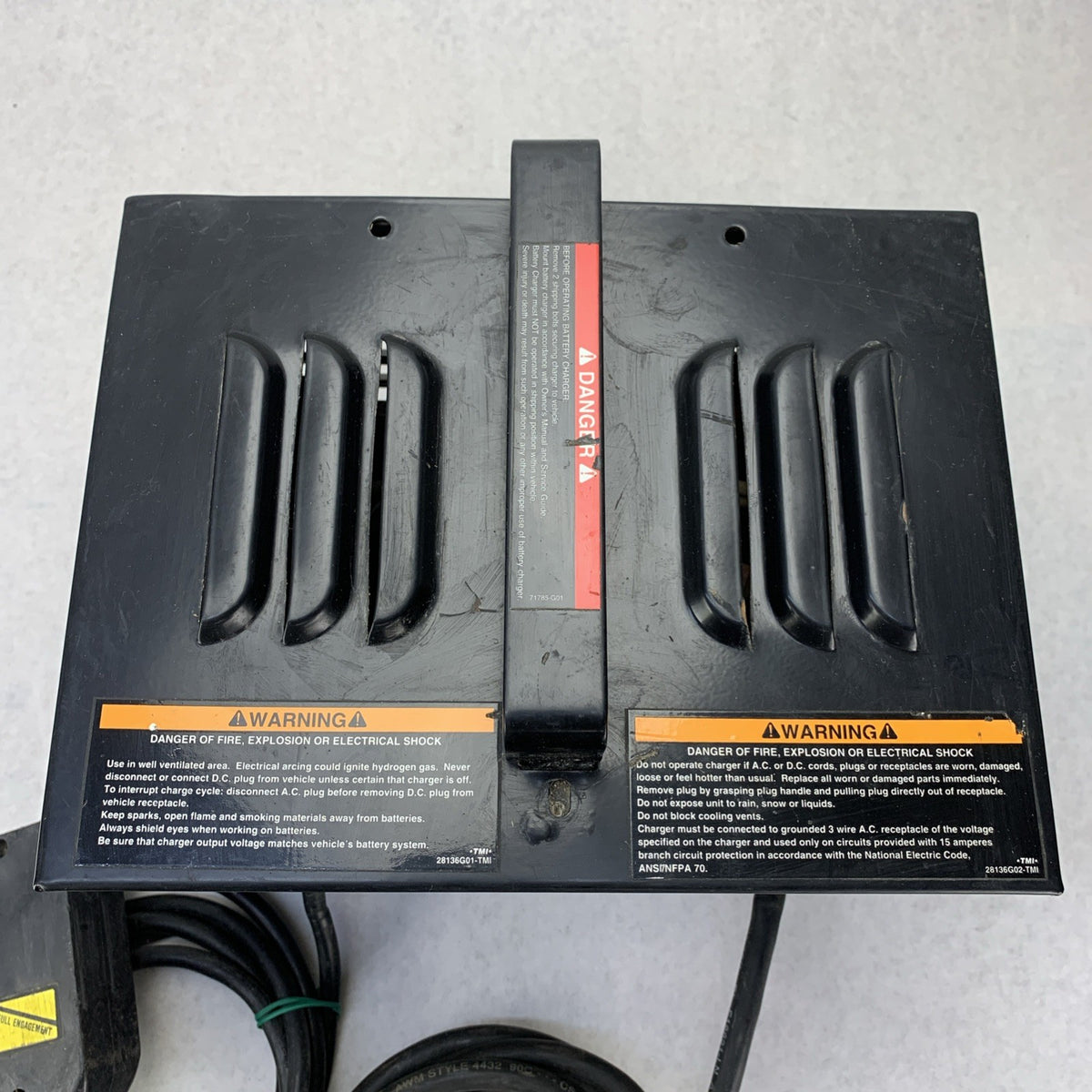 E-Z-GO Power Wise 36V Electric Golf Cart Battery Charger 28115 G04 - Parts3