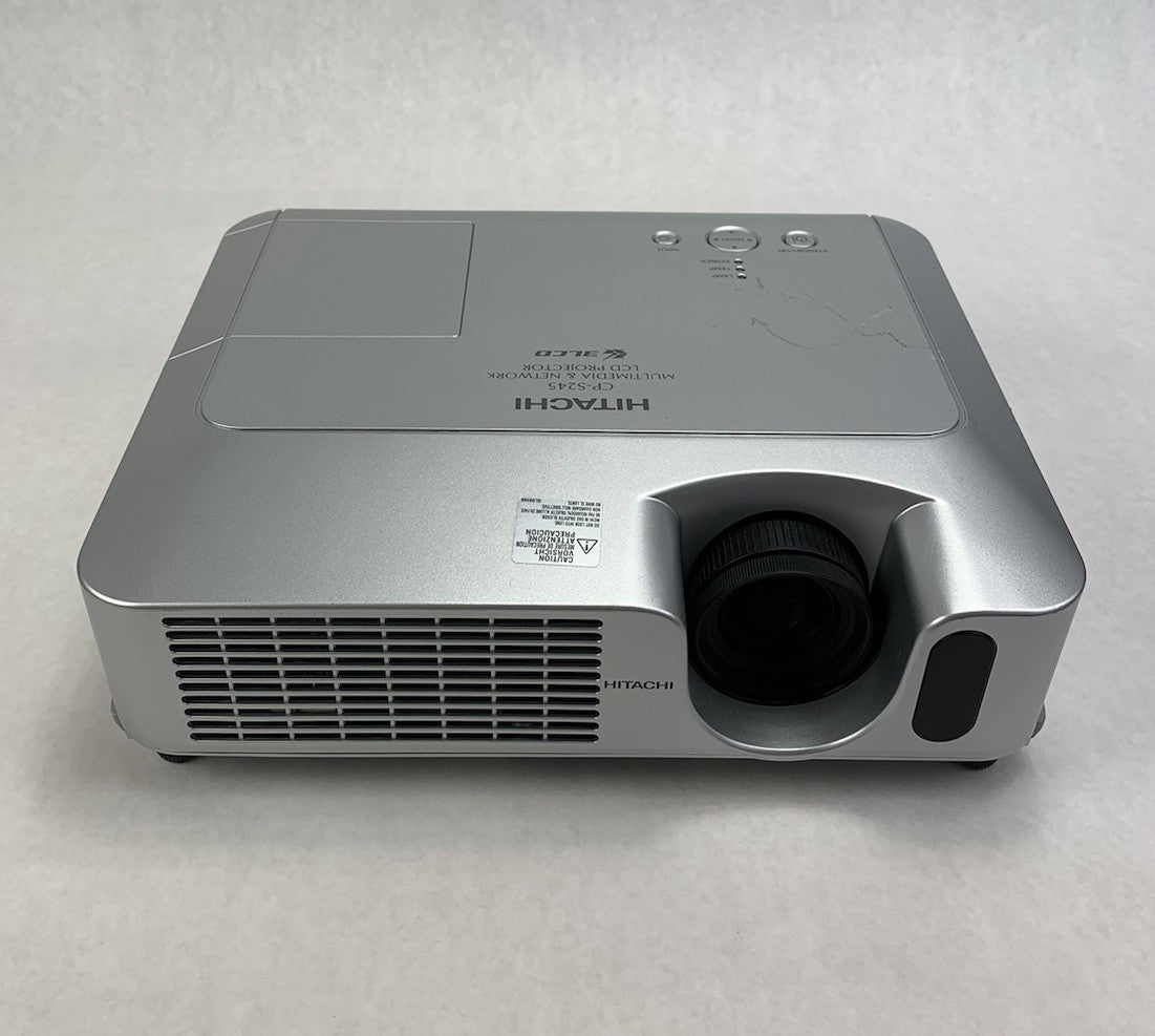 Hitachi CP-S245 LCD Lamp Projector No Remote 646 Lamp Hours