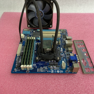 Gigabyte GA-B75M-D3H Motherboard Intel Core i7-3770K 3.5GHz 16GB RAM w/IO