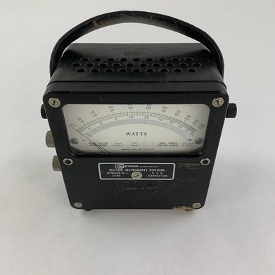 Weston Electric 432 26081 Watts Meter