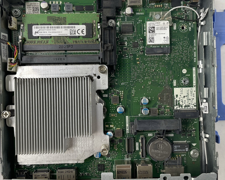 Dell Optiplex 3080 Micro i5-10500T 2.30 GHz 8 GB RAM No SSD/OS/AC - Bad USB