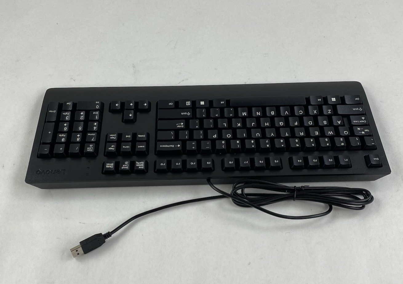 Lenovo SK-8827 USB Wired Keyboard Lot of 2