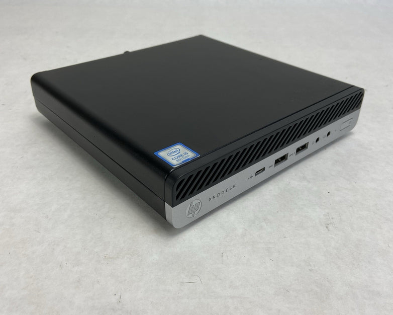 HP ProDesk 600 G4 MFF Intel Core i5-8600T 2.3GHz 8GB RAM No AC/HDD/OS
