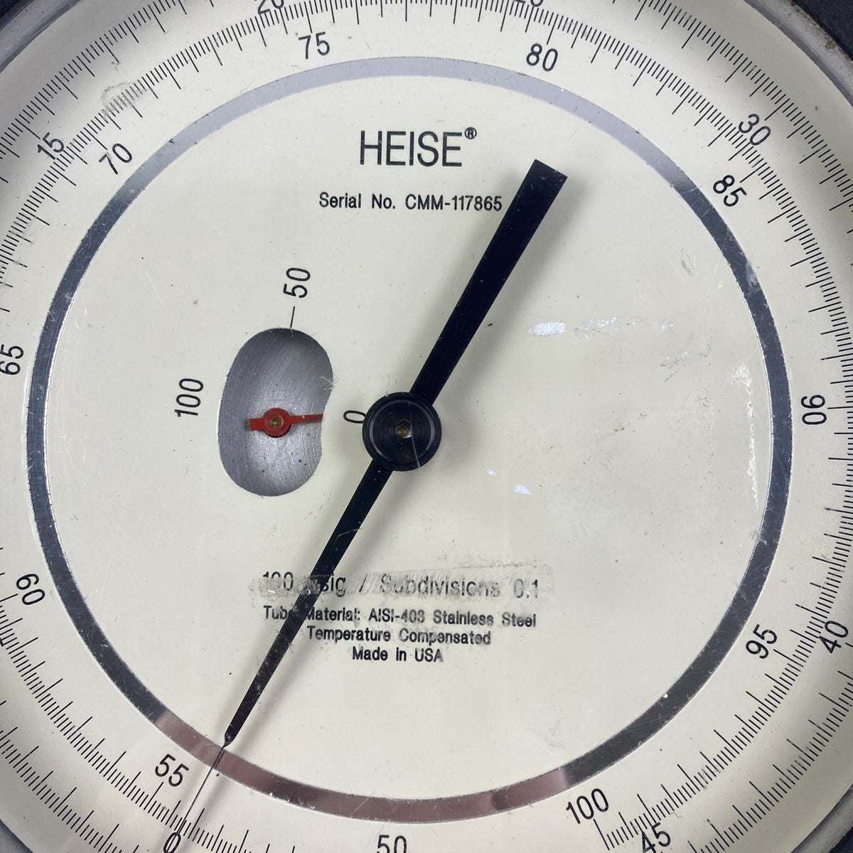 Heise CMM 117865 100 PSI Test Gauge3