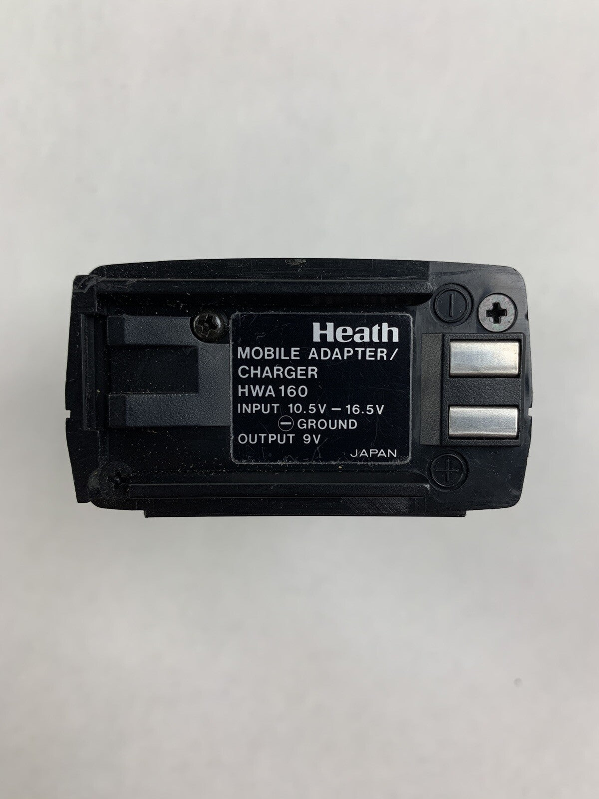 Heathkit Mobile Adapter Charger HWA 160 Input 10.5-16.5V Output 9 V and HWA-130