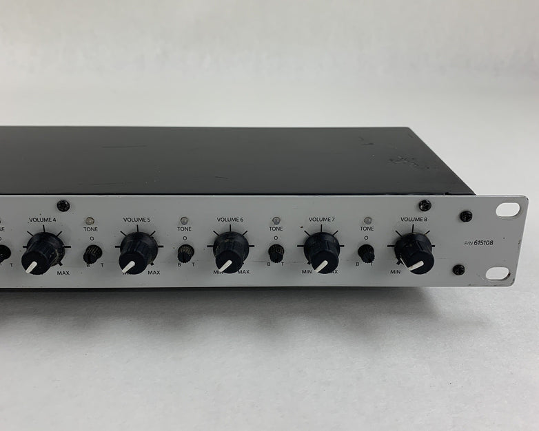 Stage Right SR 615108 8-Channel Mic Tested Quiet Outputs Parts and Repair