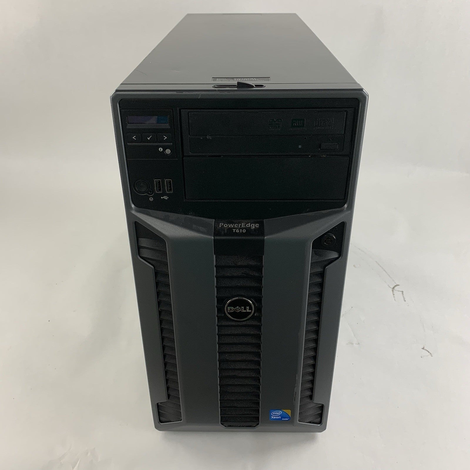 Dell PowerEdge T610 Server 2x Intel Xeon E5620 2.4GHz 16GB RAM No OS/HDD1