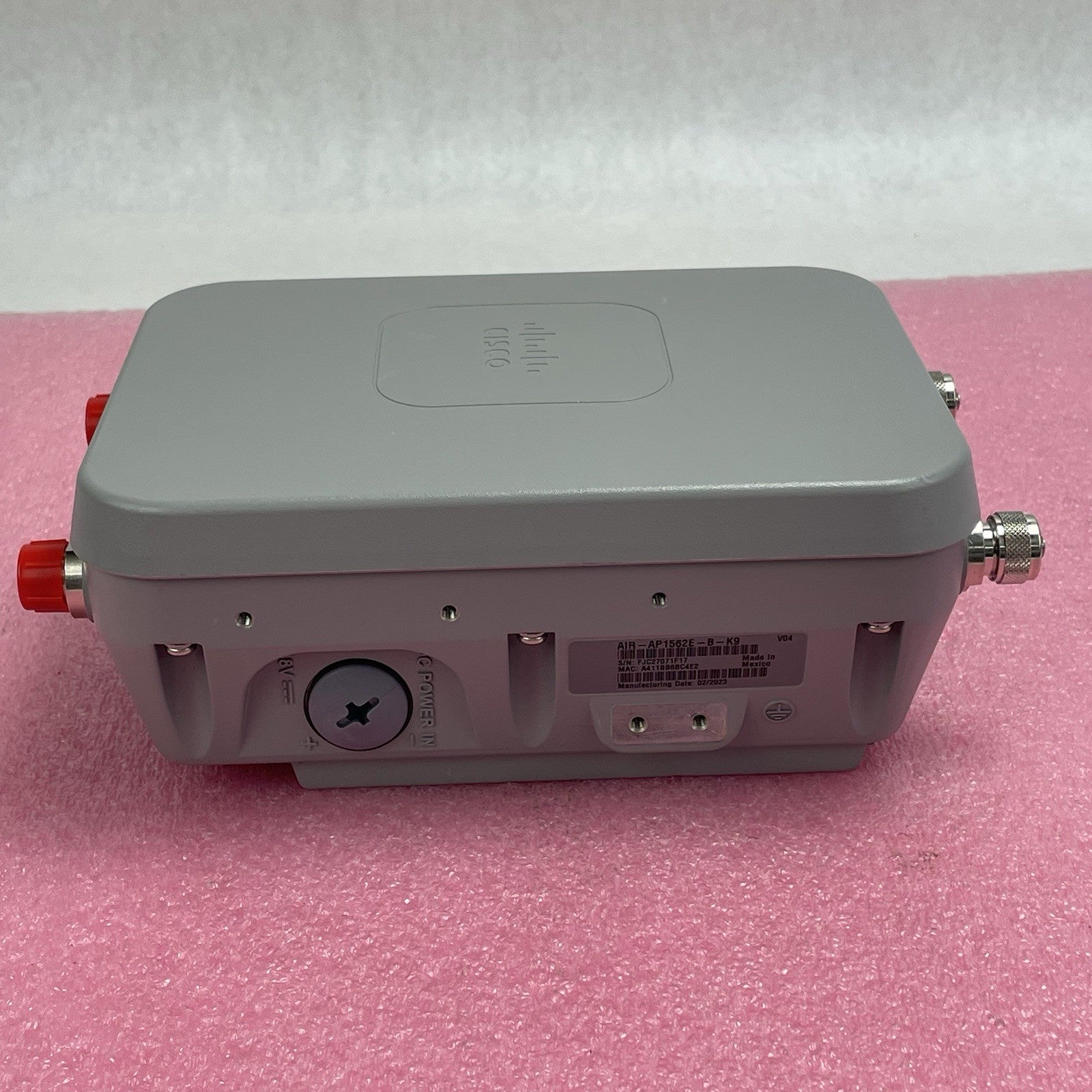 Cisco AIR-AP1562E-B-K9 Aironet 1560 Outdoor WiFi Access Point Tested Reset7
