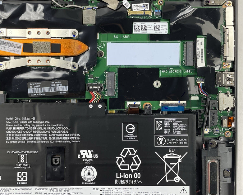 Lenovo ThinkPad X1 Yoga Gen5 14" i5-10310U 1.70 GHz 8 GB RAM No SSD/OS/AC