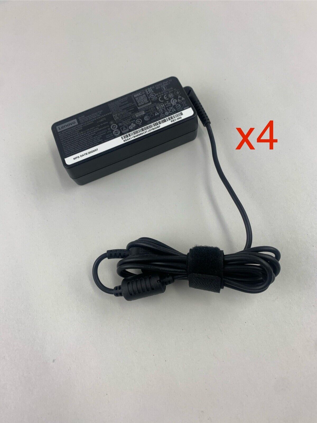 Mixed Lot of 4 Lenovo PA-1650-72 PA-1850-74 A19-065N2A AC Adapter