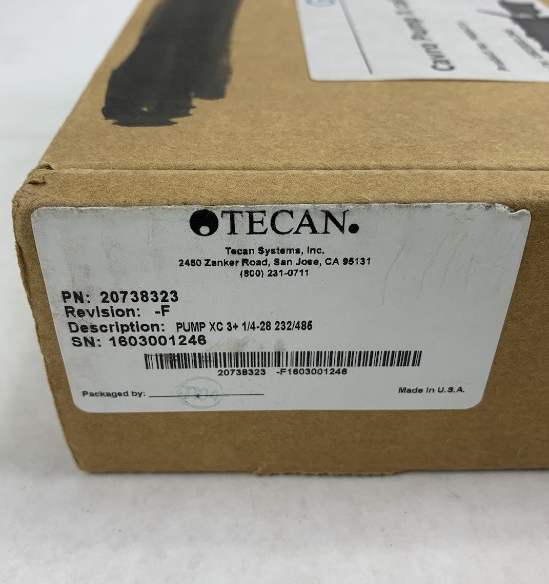 Tecan Cavro Pump X callibur 20738323 PUMP XC 3+ 1/4-28 232/485 Syringe Pump