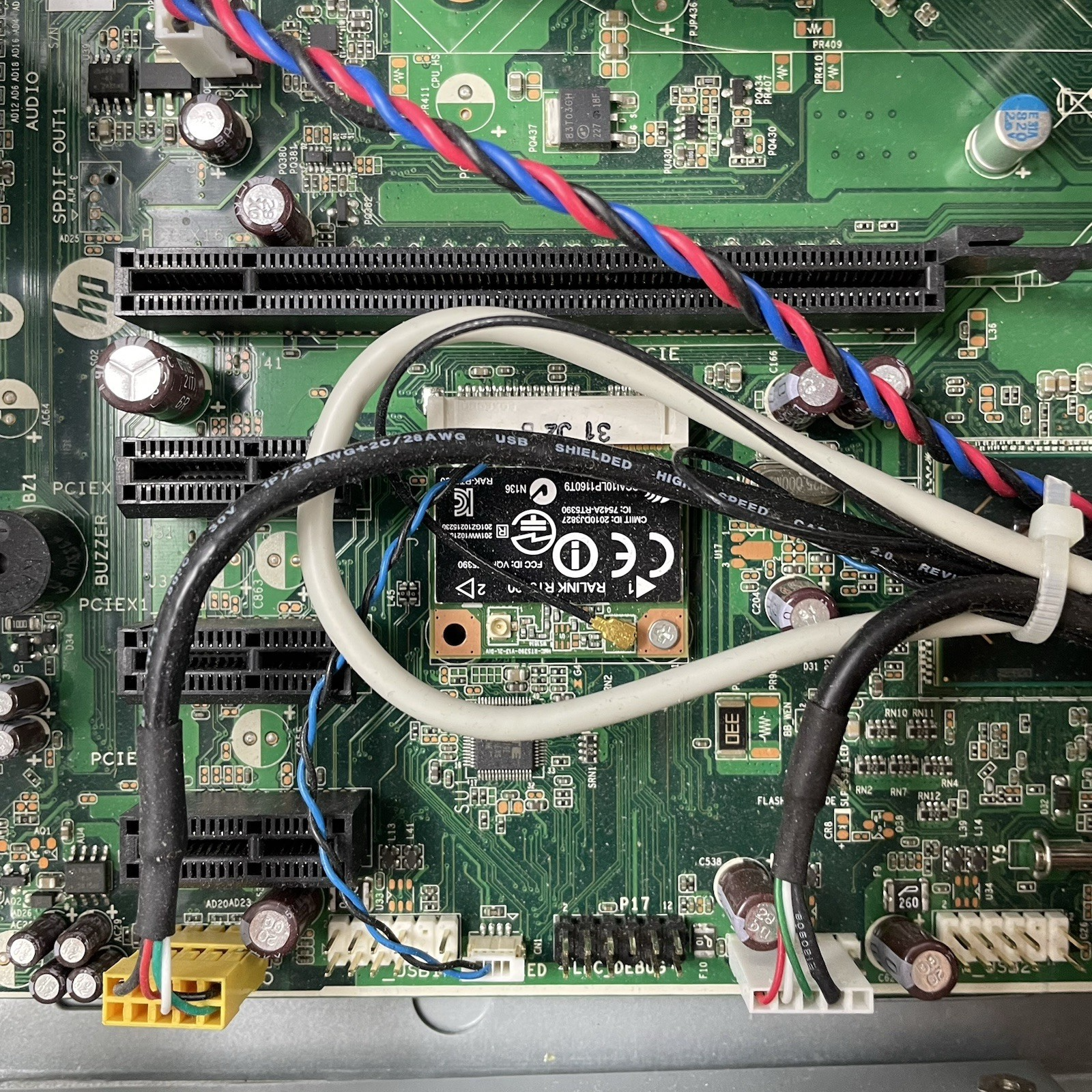 HP s5-1554 SFF Pentium G2020 2.90 GHz 4 GB RAM No HDD/OS10