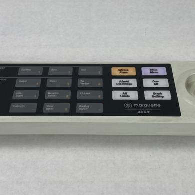 GE Marquette Adult Solar 8000M RMT Keypad