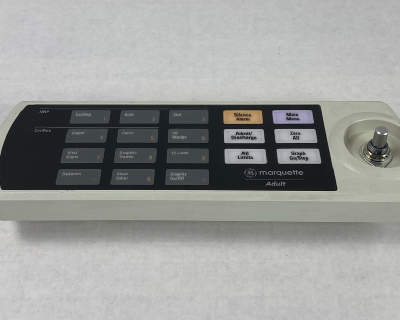 GE Marquette Adult Solar 8000M RMT Keypad