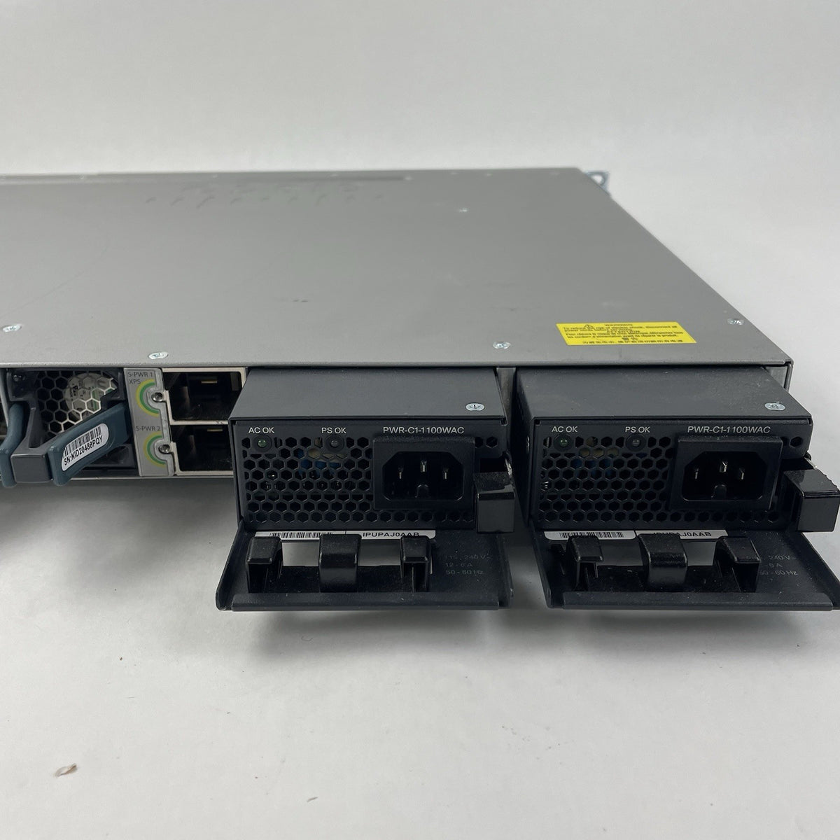 Cisco WS-C3850-48U-S 48-Port V06 Switch 2x PSU Tested & Reset7