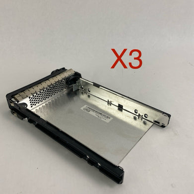 Dell WC966 SCSI 3.5" Hard Drive Tray Lot of 3