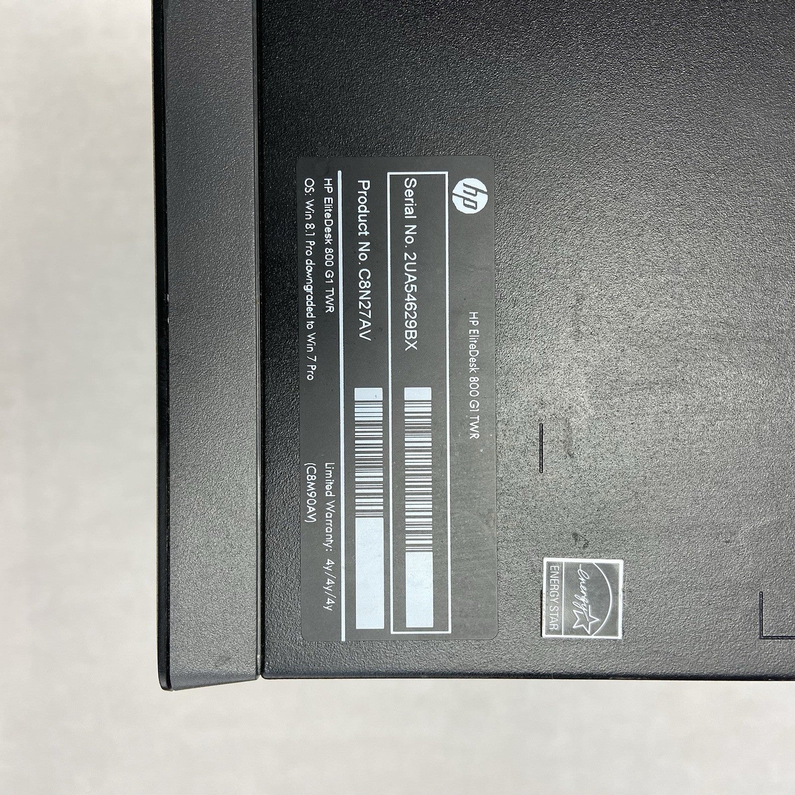 HP ProDesk 800 G1 MT Intel Core i5-4590 3.3GHz 8GB RAM No HDD No OS3