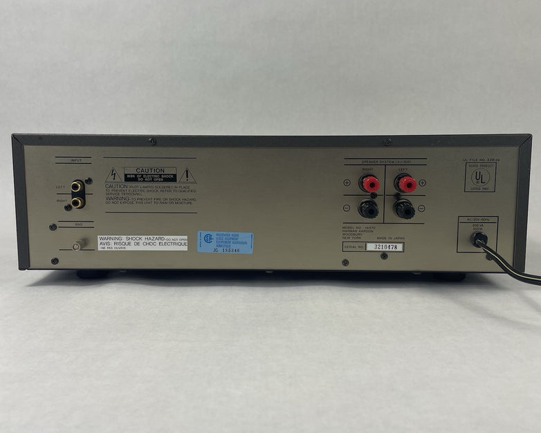 Harman Kardon HK870 Heathkit Stereo Power Amplifier  100w per channel Tested