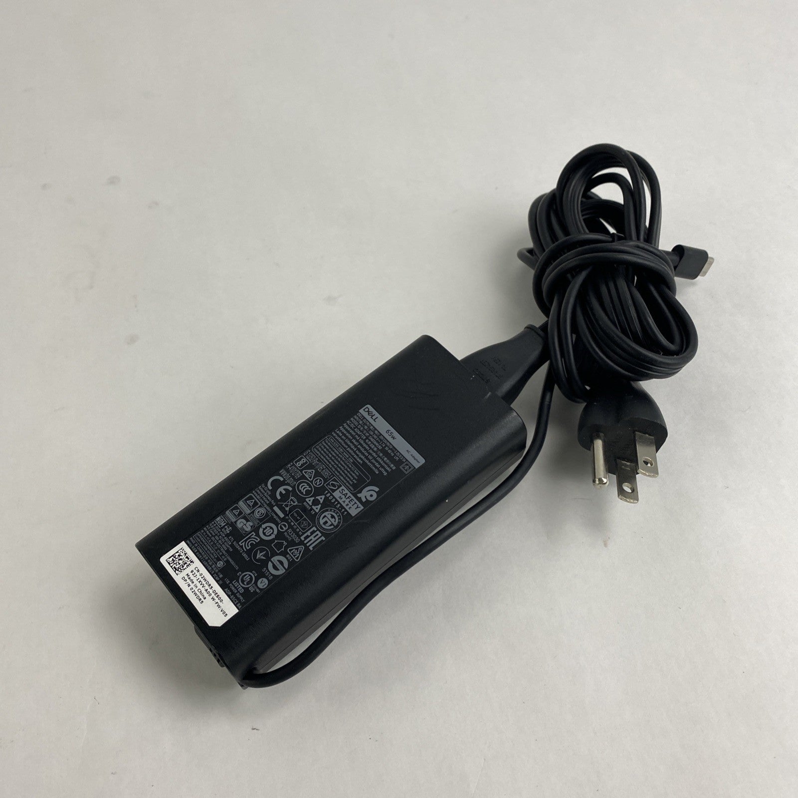 Dell DA65NM190 65W AC/DC Type C Adapter Mix lot of 3 w/ HA65NM1903