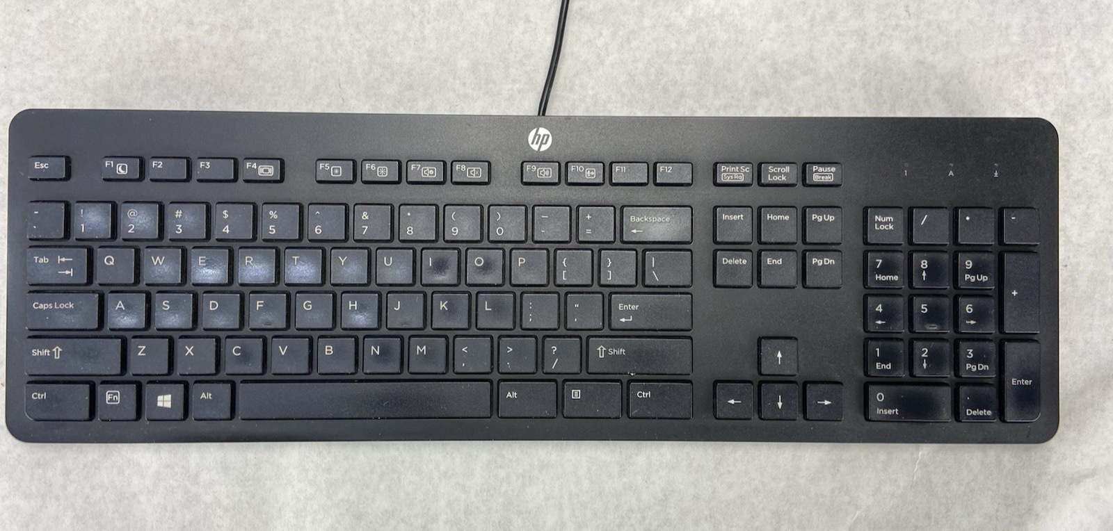 HP USB Slim Business Keyboard Model KU-1429 Part No 803181-001 Lot of 10 (Ten)
