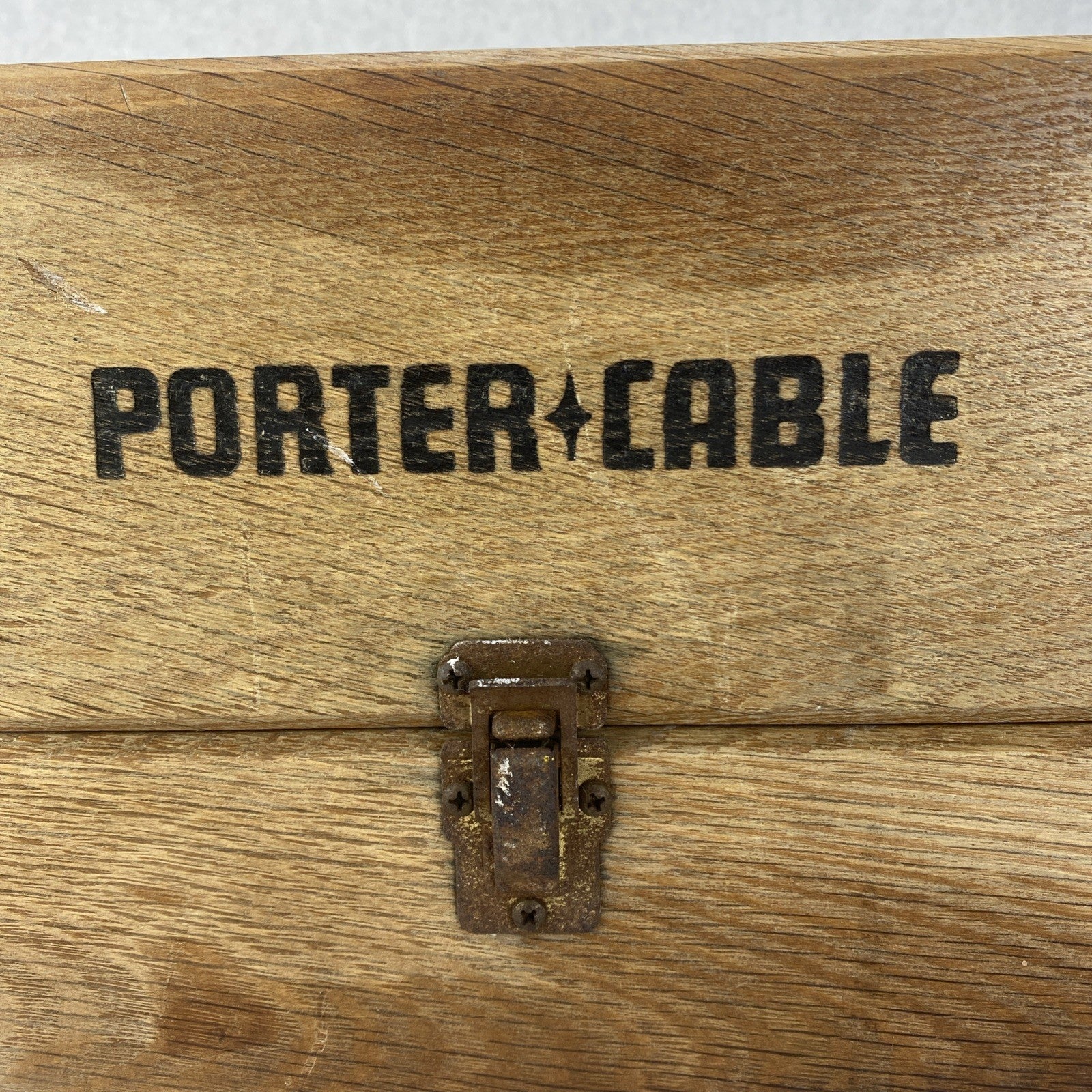 Porter Cable Model 505 25th Anniversary Heavy Duty Sander w/ Wood Box Tested2