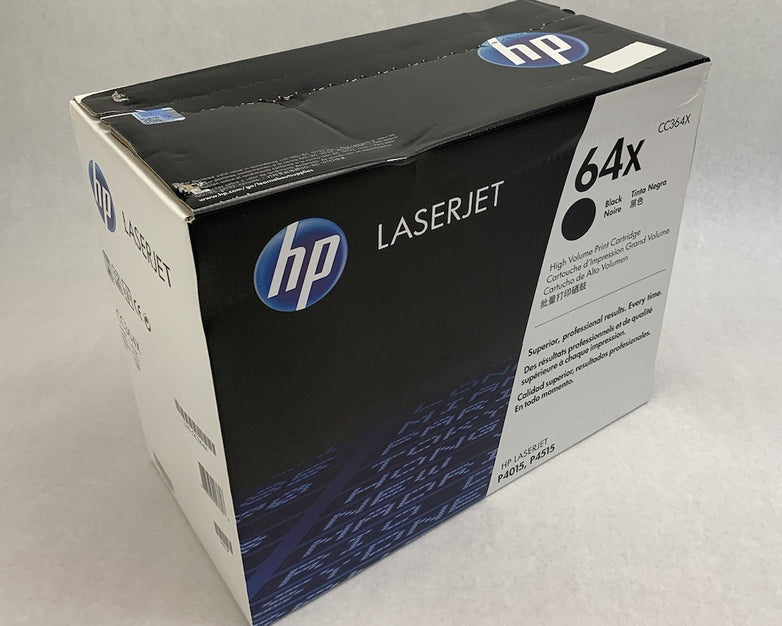 HP LaserJet 64x CC364X Black High Volume Print Cartridge Exp. May 2022